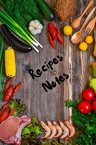 Journal Notebook. Recipe Cookbook Blank Book