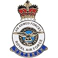 RAF Royal Air Force Veteran Lapel Pin Badge - HM Armed Forces - UK Seller