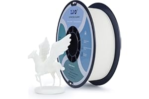 ZIRO PLA Filament 1.75mm, 3D Printer Filament PLA PRO Basic Color Series 1.75MM 1KG(2.2lbs), Dimensional Accuracy +/- 0.03mm, White