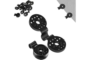 WOKICOR Clips en Plastique pour Tissu de protection40 pezzi Clip di Fissaggi per Panno per Ombra, Rete Ombreggiante, Accessori in Tessuto Ombreggiante, Tessuto Antivento, Accessori per Tende da Sole