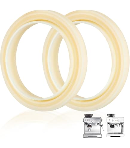 2 Stück Silikon-Kopfdichtung Für Breville/Sage Kaffeemaschinen, 54 Mm, BPA-frei, Inkl. Entfernungshaken