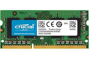 MICRON Crucial RAM CT51264BF160B 4Go DDR3 1600 MHz CL11 Mémoire d’ordinateur Portable