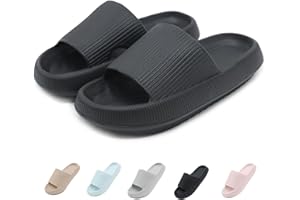 ZDQ Ciabatte Nuvola Donna Estive Pantofole da Casa Uomo Morbide Doccia Spiaggia Plastica Sandali Asciugatura Rapida Taglia 36-47