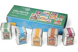 TEA SHOP - Set Delights of the World - Surtido de tés Variados - Diferentes sabores - Ideal para regalo
