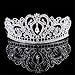 Price comparison product image Weddwith Hair Accessories Tiara Europe Baroque Crown Alloy Rhinestone Jewelry Bride Crown Bride Headdress