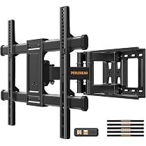 Support Mural Télé LCD/plasma, Bras Pliable Et Pivotant Pour écrans 26 à 55 Pouces, Charge Max 35 Kg