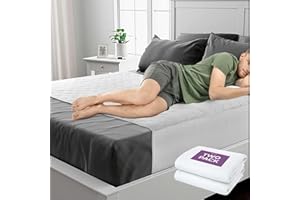 LYNMARK Protector de cama lavable con pliegues, paquete de 2 unidades, sábana impermeable de calidad, certificado OekoTex, mejor utilizado para incontinencia, mojar la cama, funda de colchón impermeable,