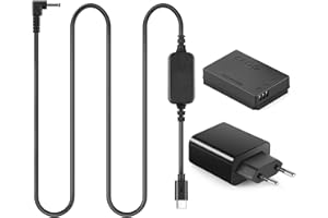 RAEISUSP ACK-E12 kabel USB typu C LP-E12 Dummy bateria DR-E12 PD adapter zestaw do aparatu Canon EOS M2 M10 M50 M100 M200