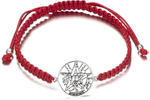 EMPATHY JEWELS Colgante Tetragramaton Plata De Ley 925 Amuletos De La Suerte De La Protección. Pentagrama Colgante Hombre Y Mujer Colgante De Plata En Tres Dimensiones 15-25 Y 30 mm De Diametro