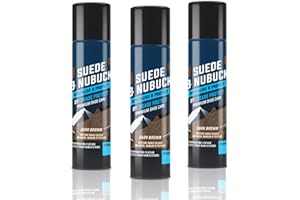 CREASE PROTECT Spray Daim & Nubuck | 3-en-1 Rénovateur Couleur, Imperméabilisant & Nettoyant | 250ml pour UGG, Sneakers & Bottes | Protection Durable contre Pluie & Taches