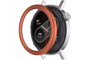 GIOPUEY Bezel ring kompatibel med Nothing CMF Watch Pro 2, bezel styling ring skyddande fodral, aluminiumlegering metall skyd