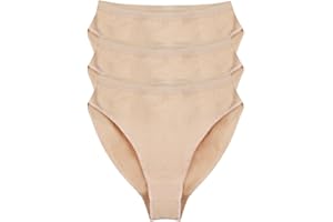 Bezioner 3 Pack Balletto Slips Dance Panty Ragazze Briefs Donne Dancing Panties Beige