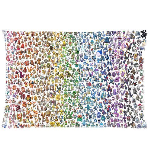 Custom Pokemon Pattern 21 Pillowcase Cushion Cover Design Standard Size 20X30 Two Sides