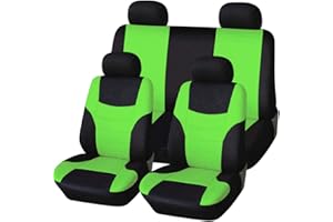 HotYou Universal Car Seat Covers, Complete Set of Removable and Washable Seat Covers