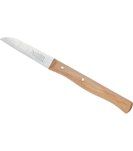 GEMÜSEMESSER Von WINDMÜHLEN – Handgeschliffen, Buchenholzgriff, Klingenlänge 8,5 Cm, Rostfrei