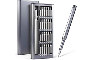 Anspect Precision Screwdriver Set, 25 in 1 Mini Screwdriver, Magnetic Driver Bits Set, CRV Steel Pocket Manual Screwdriver Tool Set, Repair Tool Kit