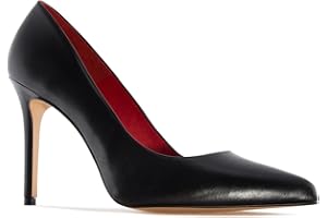 Andrés Machado - Escarpins pour Femme et Adolescent en Cuir ou Daim por l´Hiver ou l´été - Diana - Stiletto/Talons Hauts – Tailles du 32 au 35 et du 42 au 45 EU