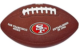 ‎WILSON Wilson American Football NFL TEAM LOGO, Offizielle Größe, Mischleder