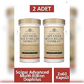Solgar Advanced Multi-Billion Dophilus, 60 Vegetable Capsule, Set of 2