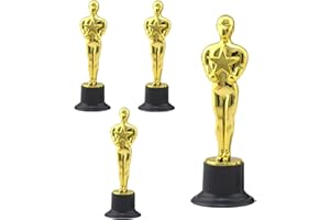 SVOCK 4PCS Trophée Personnalisable, Statuette Trophee Personnalisable pour Football Sports Awards and Awards Galas, pour Augmenter La Cohésion de l'Équipe