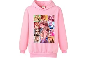 FORLCOOL Girls Joggers Boys Pullover Girl Cotton Tops Musical Concert Hoodie for Fans for Kids