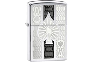 Zippo Zapalniczka 60001616 Anne Stokes zapalniczka benzynowa, mosiądz, wysoki połysk chromowany, 1 x 3,5 x 5,5 cm