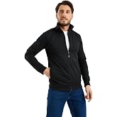 RDR-X Erkek Dalgı&ccedil; Kumaş Tam Fermuarlı Sweatshirt Eşofman &Uuml;st&uuml; Siyah - Spor