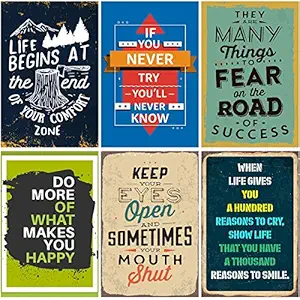 Next Bazaar Bamboo Modern Funny Paper Wall Poster (Multicolour, Standard)