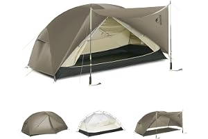 Naturehike Mongar Pro ultralätt tält vindtätt vattentätt vandringstält bärbart 1 & 2 & 3 personer tält 3–4 säsong för camping