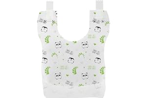 Chicco Bavaglini Neonato Monouso Compostabili, Davanti Assorbente e Dietro Idrorepellente, Pratici in Viaggio, con Tasca, 36 Pezzi, Multicolore