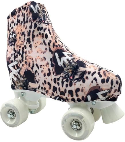 Copripattini Silvye Per Pattinaggio Artistico - Gamma Blu - Taglie S/M - Lycra Spagnola - Foto 7