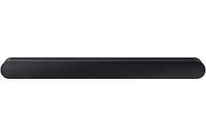 Samsung S60D 5.0 Channel Soundbar with Dolby Atmos Wireless Audio, All-in-One Design, Q-Symphony, SpaceFit Sound Pro, Adaptive Sound, Pro Game Mode with Alexa Built-in,