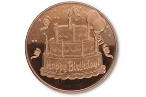 Private Mint 1 Unze (AVDP) .999 fein Kupfer Happy Birthday