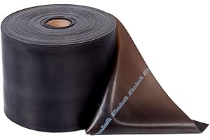 THERABAND Thera-Band, Fascia elastica per esercizi, Nero (spez. stark/schwarz), 45,50 m