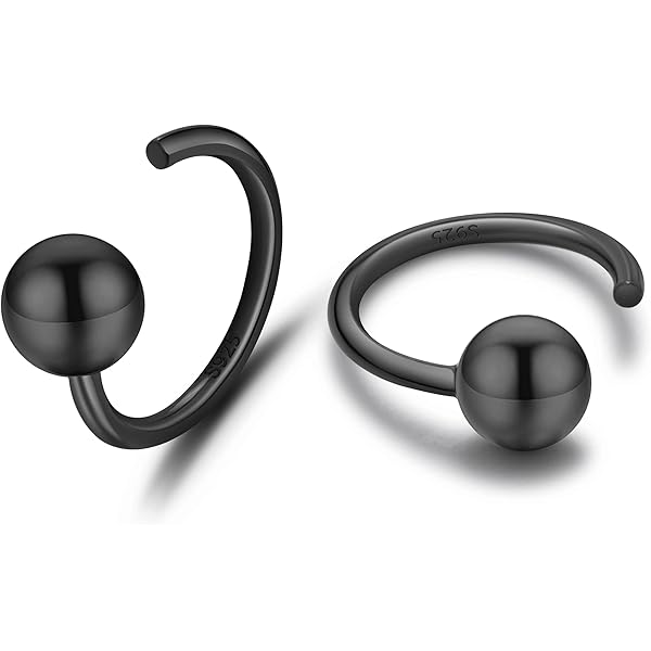 BodyBonita 1 Paar Creolen voor Vrouwen, Dubbele Creolen met 925 Sterling Zilveren Stift Hypoallergeen, 16K Verguld, Trendy Zilveren Earring met Cubic