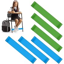 8 élastiques De Chaise TDAH - Bandes Sensorielle Pour Enfants (4 Couleurs, TPE Résistant)