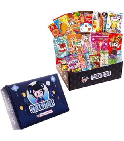 Bonbons japonais Popin Cookin Dagashi box 24pcs Umaibo snack Gumi Pomme de terre chips Kitty chocolat avec AKIBA KING Autocollant
