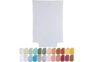 P'tit Basile- Housse de Couette bébé 100x140 cm en Coton Biologique Coloris Gris Perle - pour Couette 100x135 ou 100x140 cm - oekotex