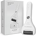 HOMEBASIC Callus Remover for Feet with 3 Interchangeable Rollers Head| Rechargeable Electric Foot Scrubber for Dead Skin & Cracked Heels| Hard skin remover, Pedicure Tool | 3 Speed Level, 45 Minute Runtime