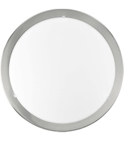 EGLO Deckenleuchte Passano – 3flammig, Vintage-Design, Metall In Weiß/Gold, E27, 45 Cm Ø