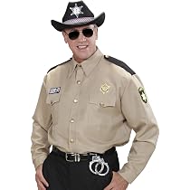 Chapeau Cowboy Widmann - Felt, Bandeau Étoile Sherif, Déguisement Western