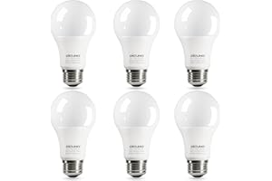 DiCUNO żarówka LED E27 15W, zimna biel 5000 K, odpowiednik halogenu 100 W, 1350 lm, CRI 90, bez możliwości ściemniania, standardowa żarówka LED z podstawą E27 A60 do oświetlenia domu, 6 sztuk