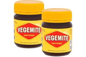 TOM MORITZ Vegemite Yeast Extrait 220 g (lot de 2)