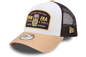 New Era A-Frame Plats Icon Trucker Cap Waikiki Beach White/Light