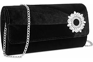 Miss Lulu Bolso de Fiesta Mujer Elegante - Clutch Minimalista Multiusos para Boda, Noche o Eventos - Bolsos de Mano Pequeños con Diseño Moderno y Versátil