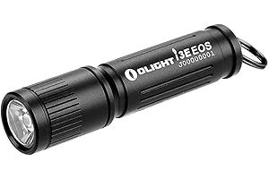 OLIGHT i3E EOS Mini Pocket Torch 90 Lumens EDC Flashlights, Compact Keychain LED Lamp, Keyring Light with Single AAA Battery for Night Walking and Camping
