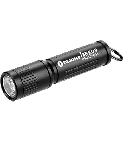 Olight i3T EOS Flashlight Titanium Vertical Lines Limited