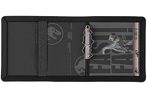 CYPBRANDS Jurassic World Roar! Portefeuille, gris, Taille unique