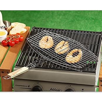 2 X Praktischer Xl Grillkorb Grillrost Grillgutbehlter 45 X 25 Cm Aus Metall Zum Grillen