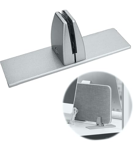 PATIKIL 1.8x1.3x2.1" Schreibtisch-Trennwandstützklemme, 2 Stück